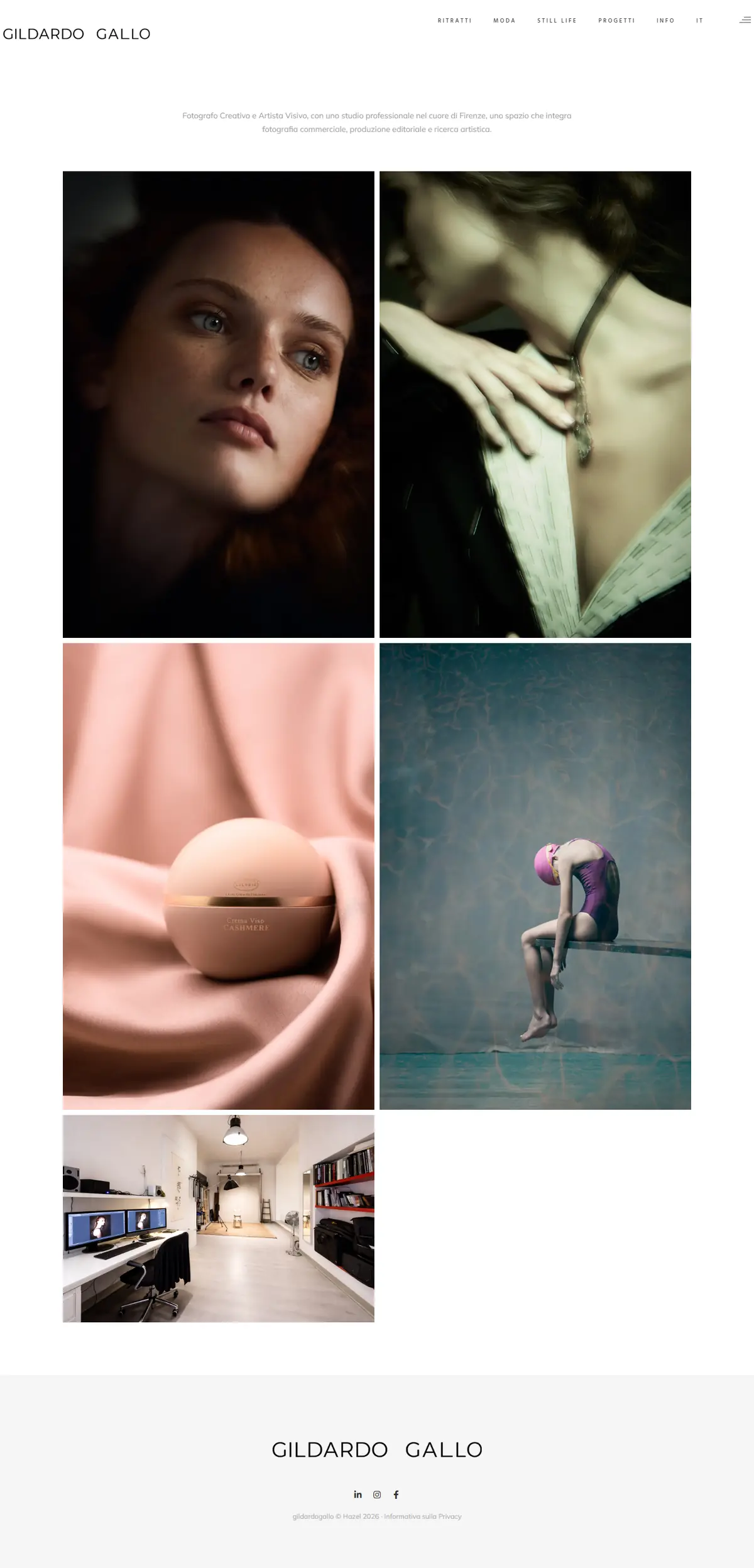 Gildardo Gallo full homepage screenshot